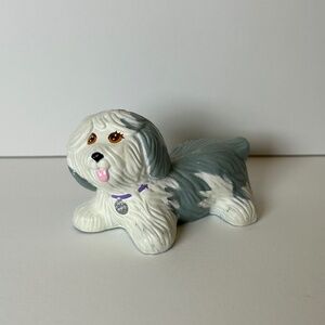 Vintage 90s Littlest Pet Shop Mommy And Puppies Set Replacement Mommy Sheepdog